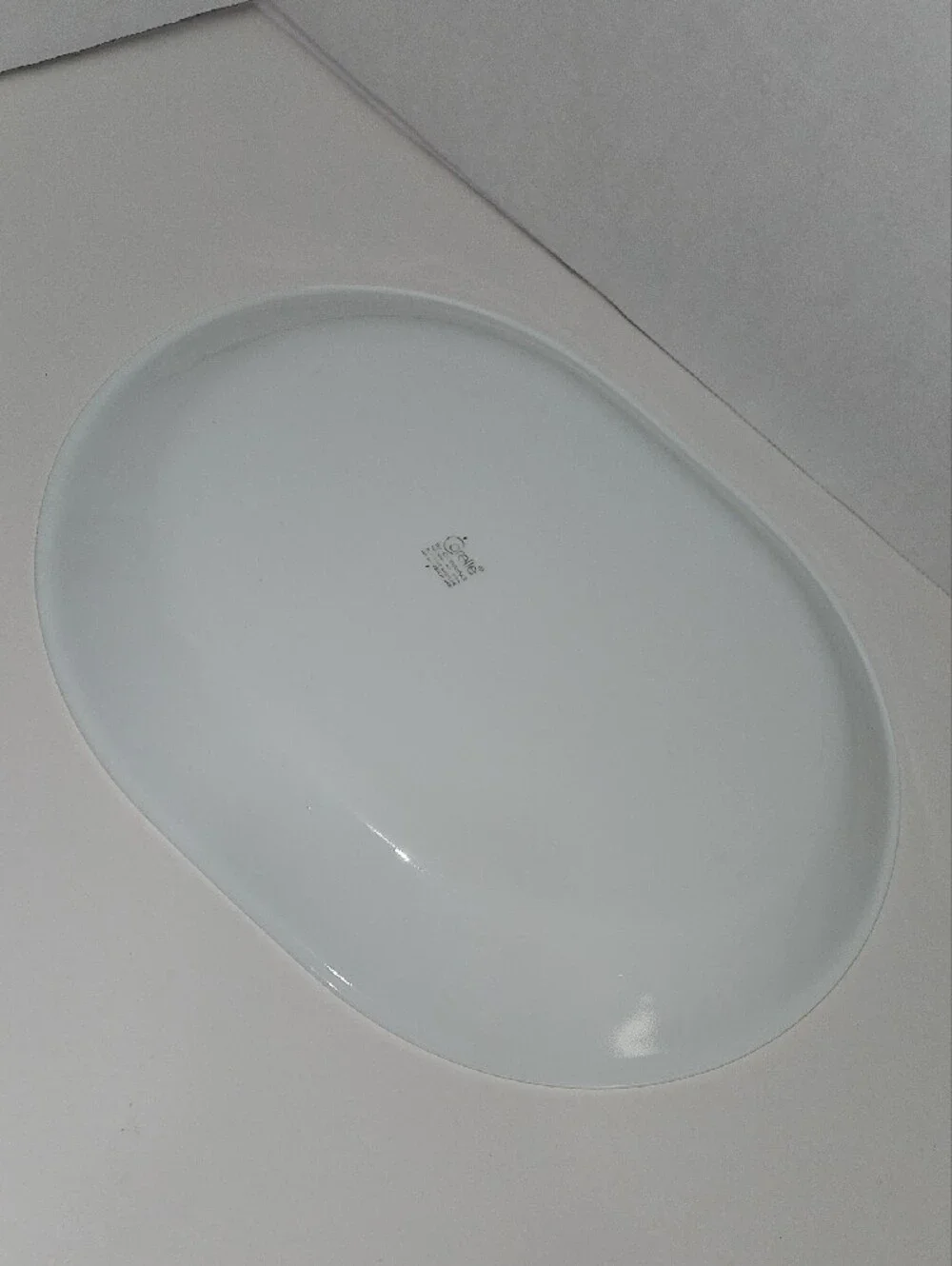 Vintage Corelle Butterfly Gold Pattern Oval Serving Platter